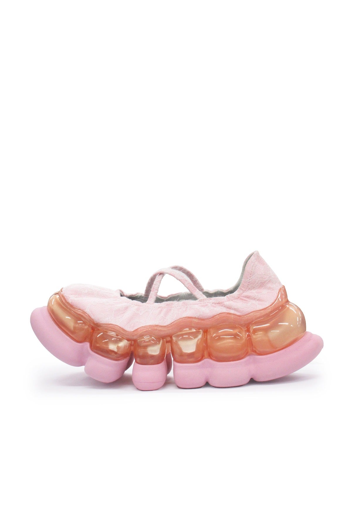 Jewelry Ark Lace Ballet Shoes Cloth Ribbon / Pink