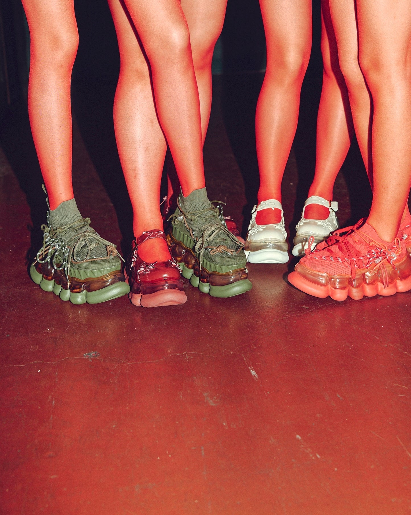 Jewelry Ark Tiny Ribbon Mary Jane / Beige