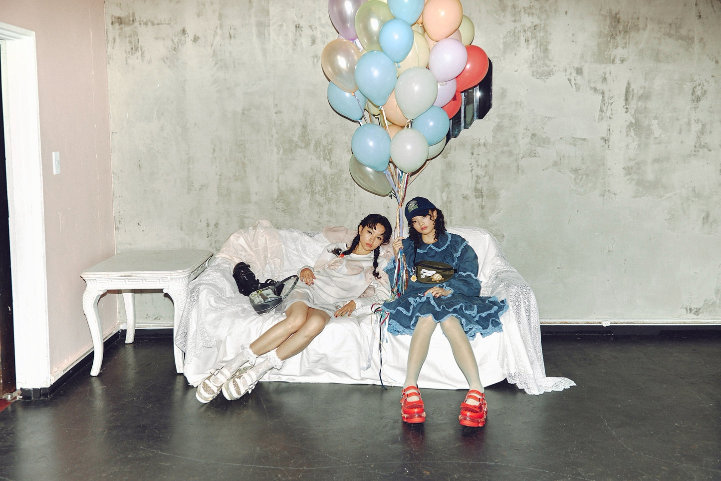 New Jewelry Mary Jane Sugar / White Glitter