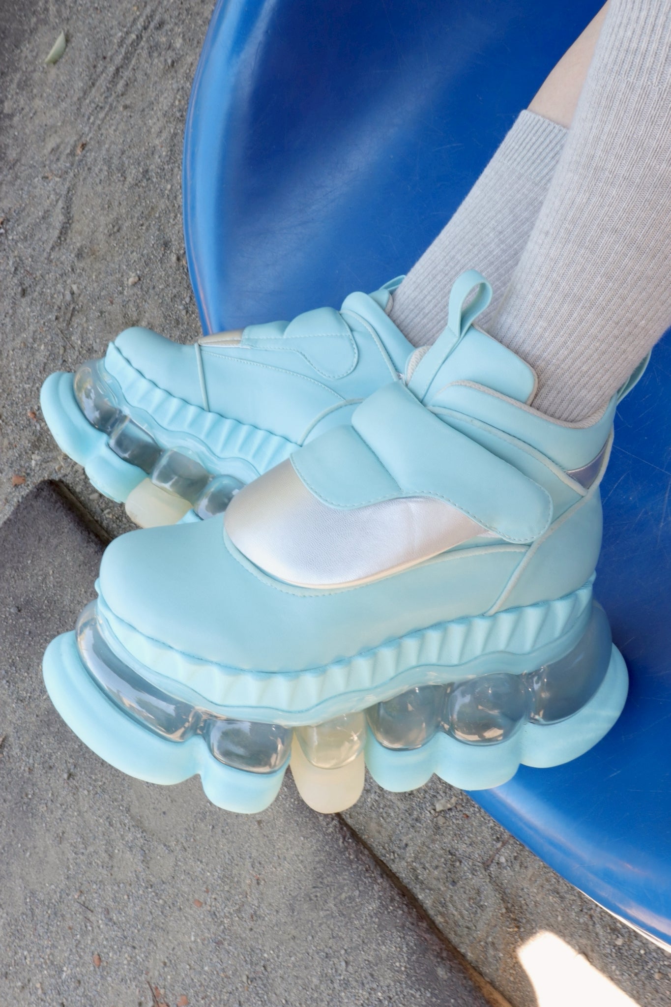 "Jewelry" Ark Puff High / Light Blue