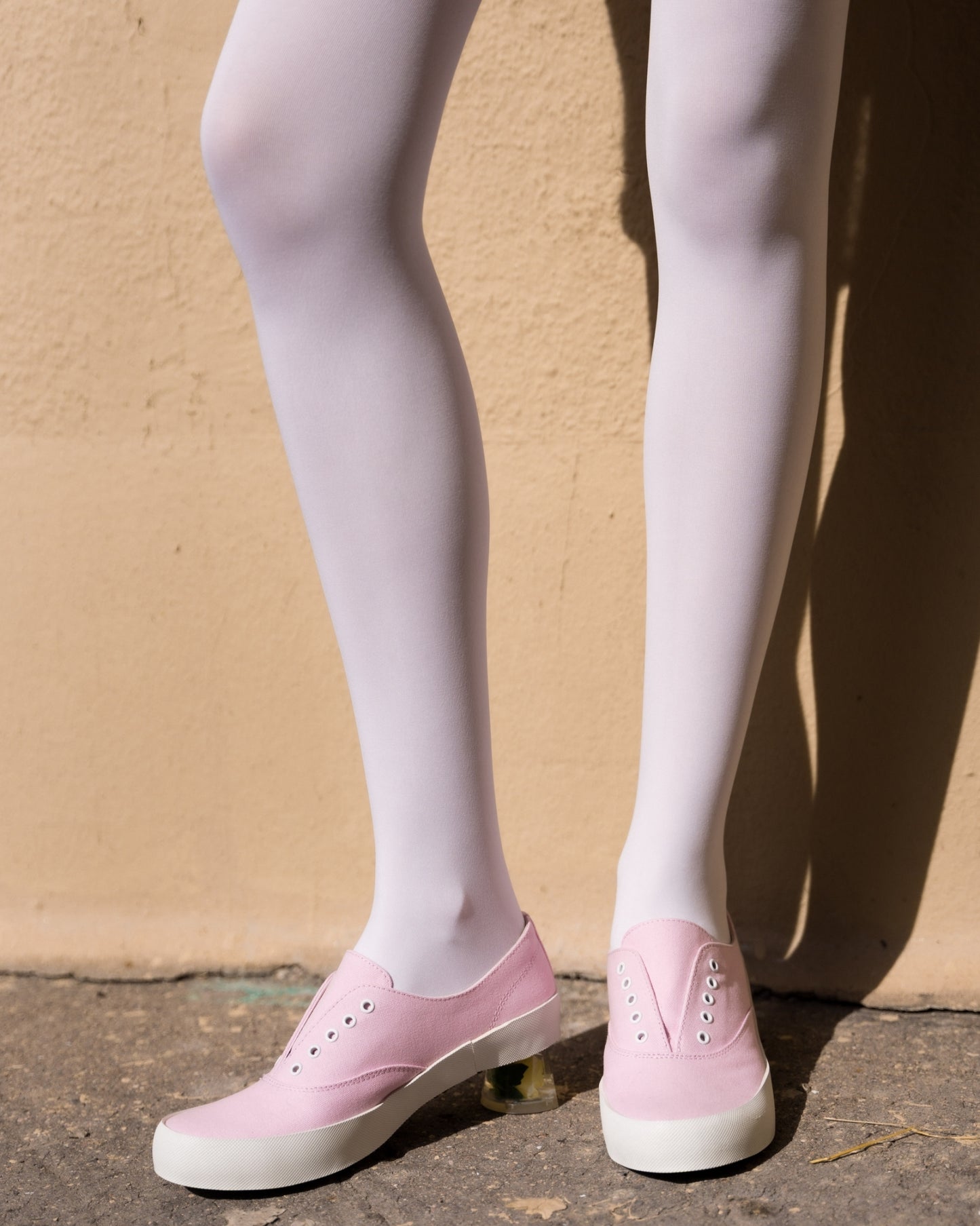 Slip On Heels / Pink