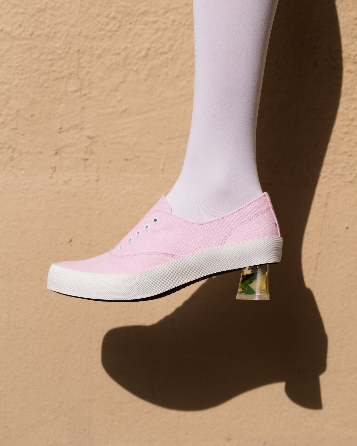 Slip On Heels / Pink