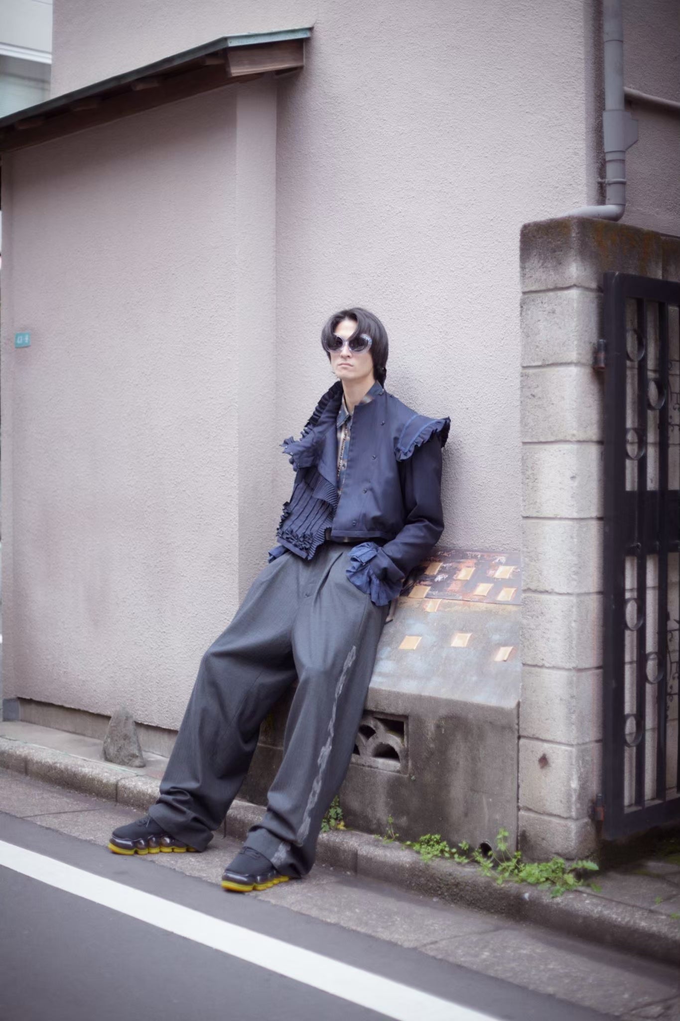 Frill Day Doublet / Navy