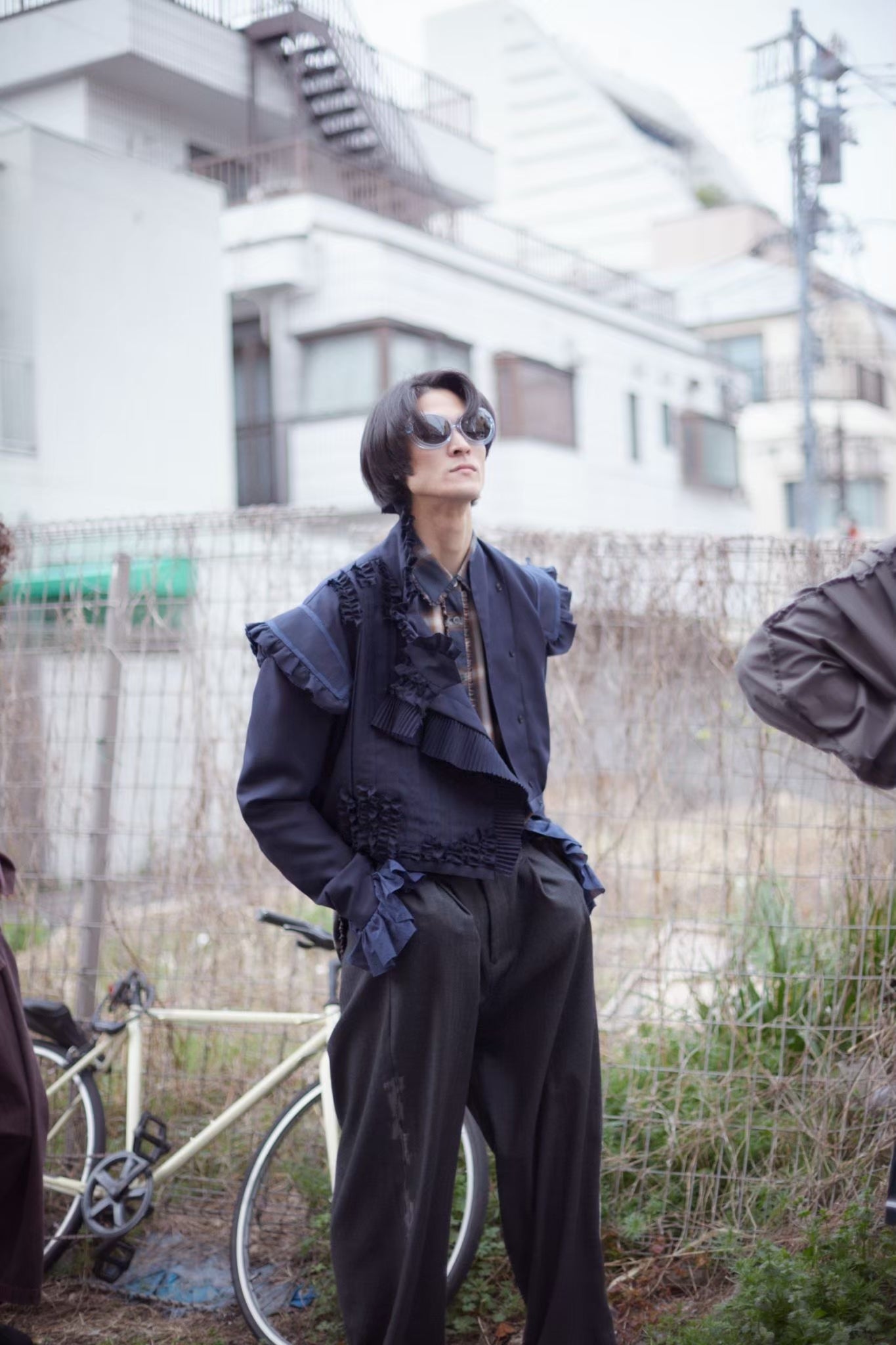 Frill Day Doublet / Navy