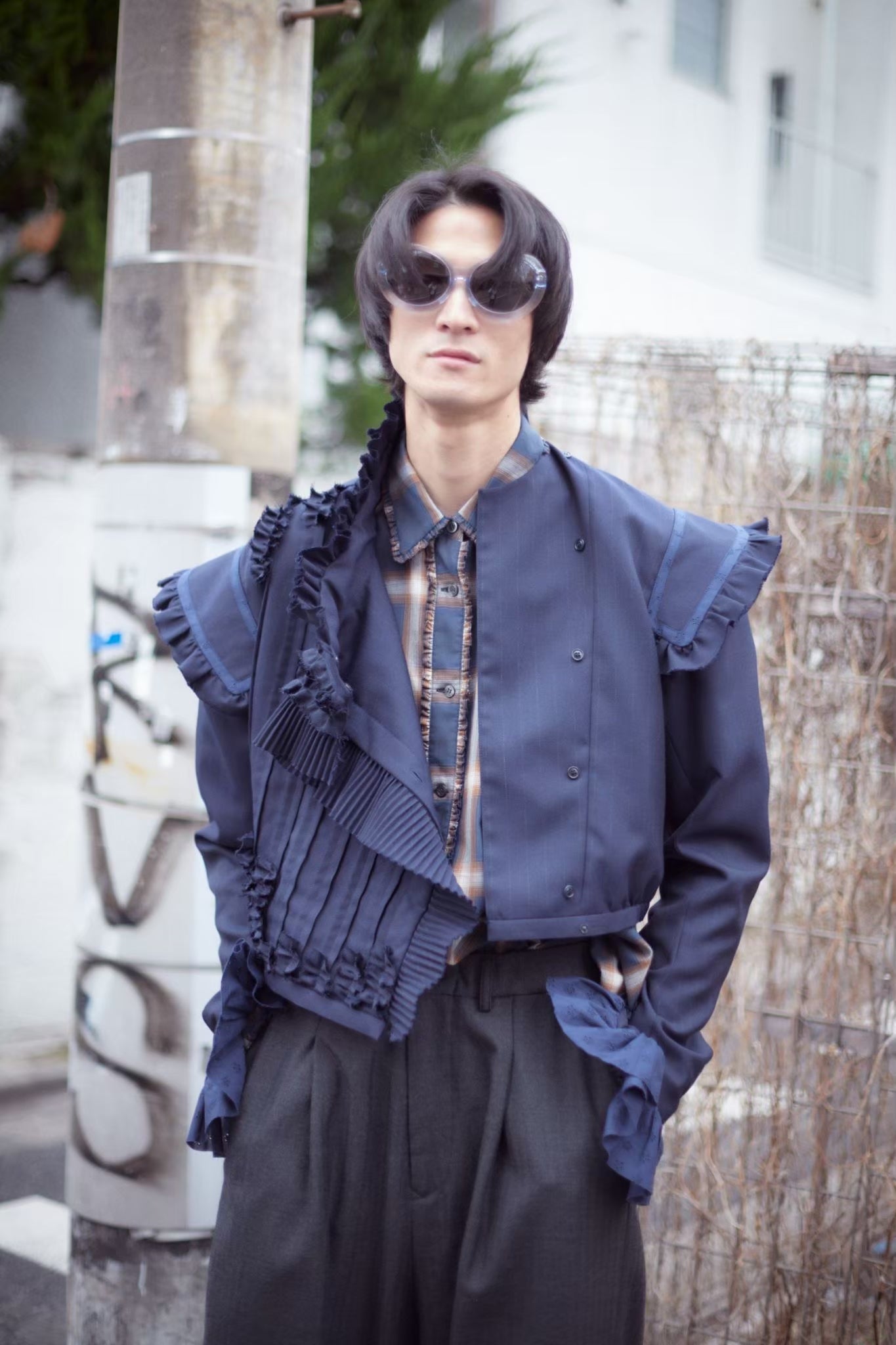 Frill Day Doublet / Navy