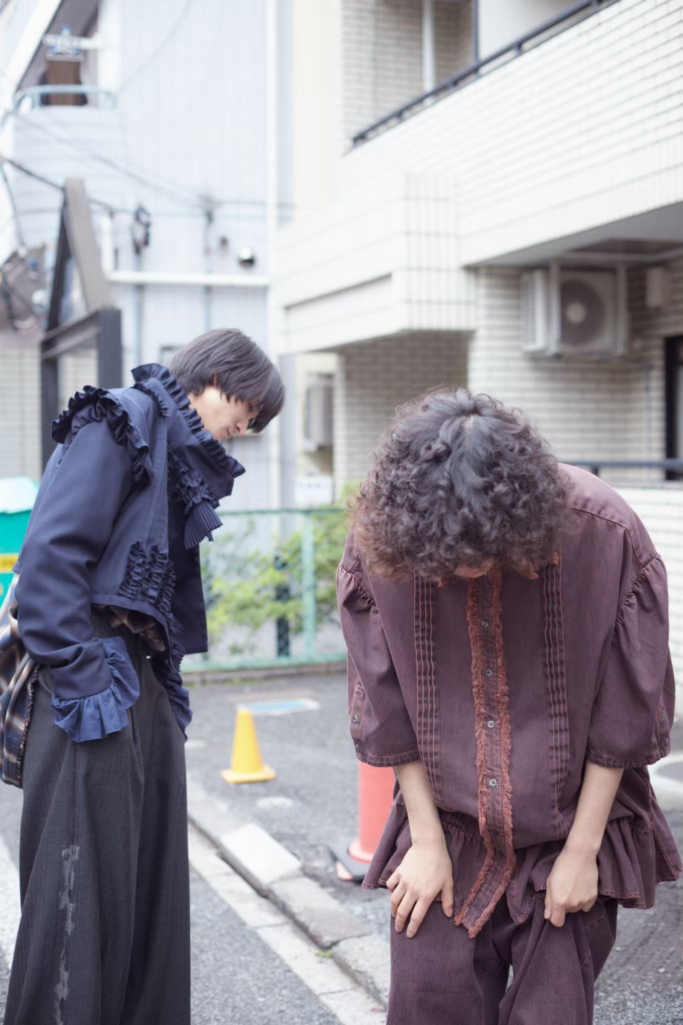 Frill Day Doublet / Navy