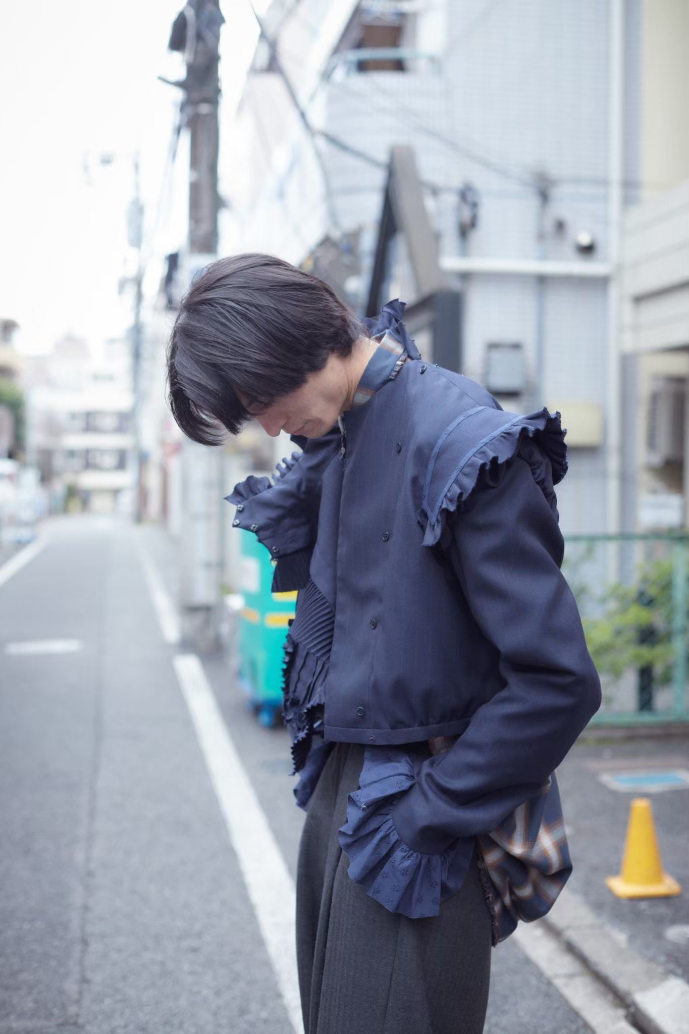 Frill Day Doublet / Navy