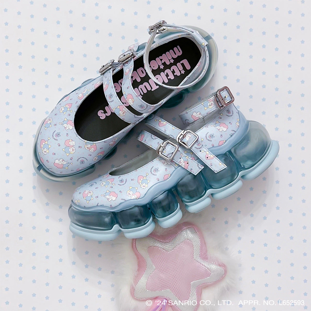 新“珠宝”鞋 / 红 / MIKIOSAKABE × PINK HOUSE