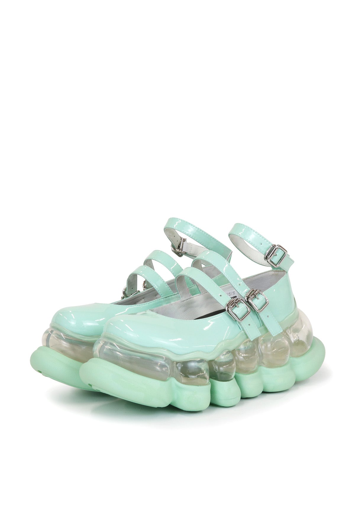 "Jewelry" Ark Three Straps Mary Jane / Mint