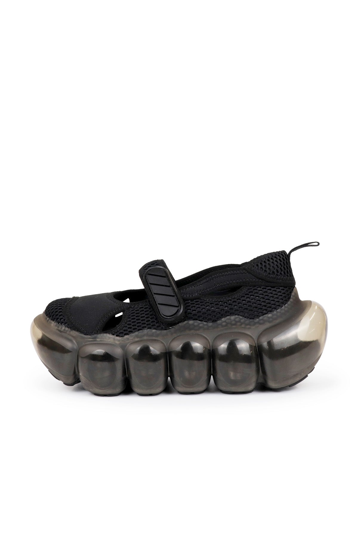 "Jewelry" Bubble Sandal Swimmer / Black