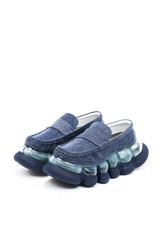 "Jewelry" Ark Denim Loafer / Blue