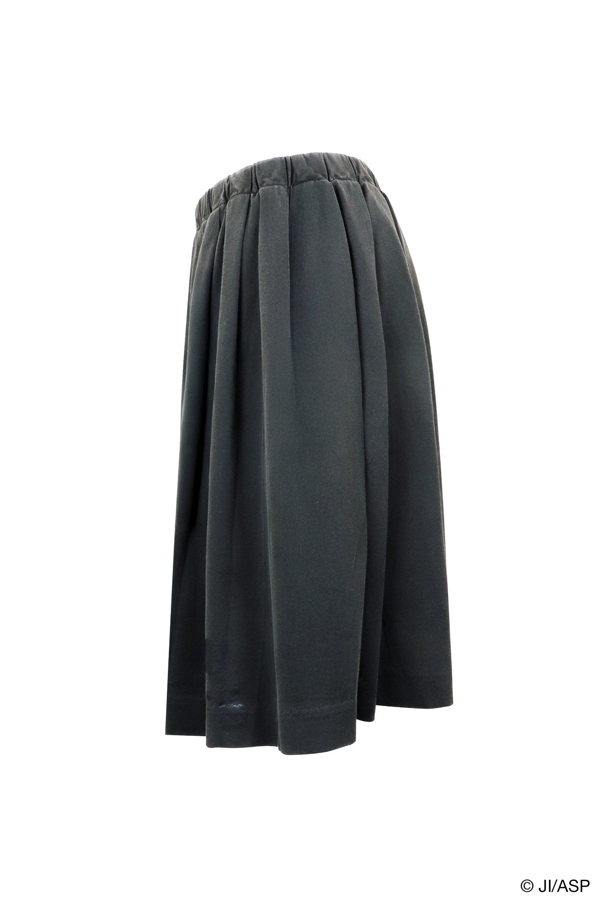 【TM25受注】Tomie Washed Pleasts Skirt / Black / MSTMS01
