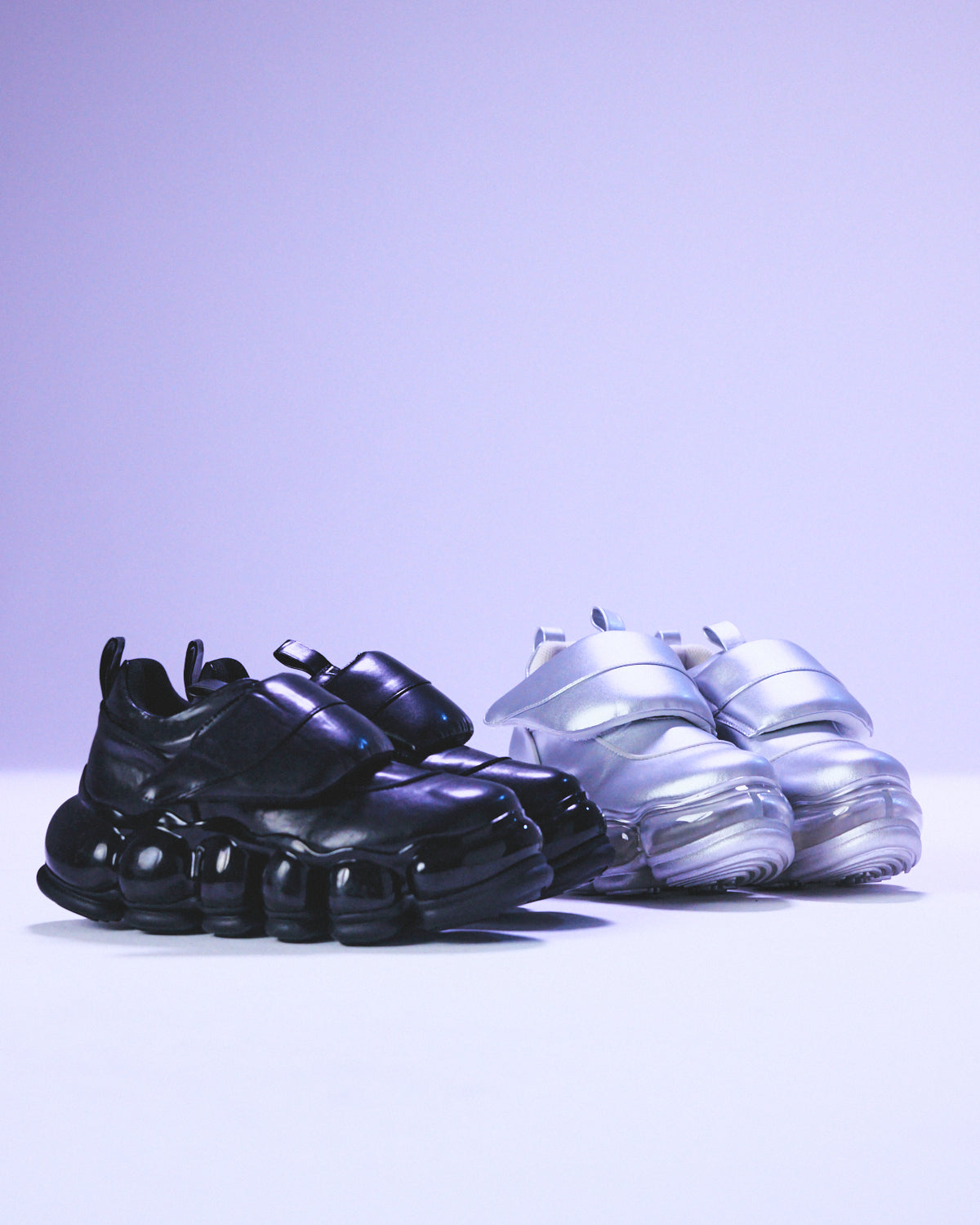 New "Jewelry" Puff Low / Black