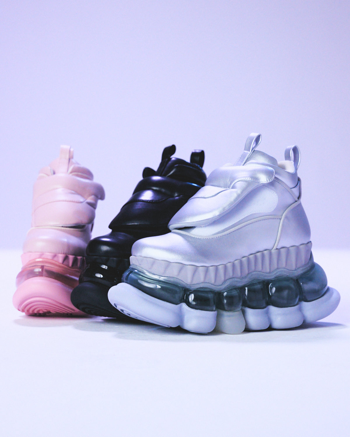 "Jewelry" Ark Puff High / Black