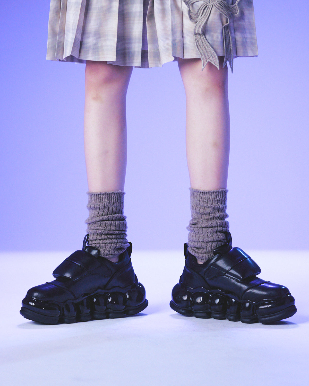 【25SS订】刺绣百褶裙/米色/MSS25S01