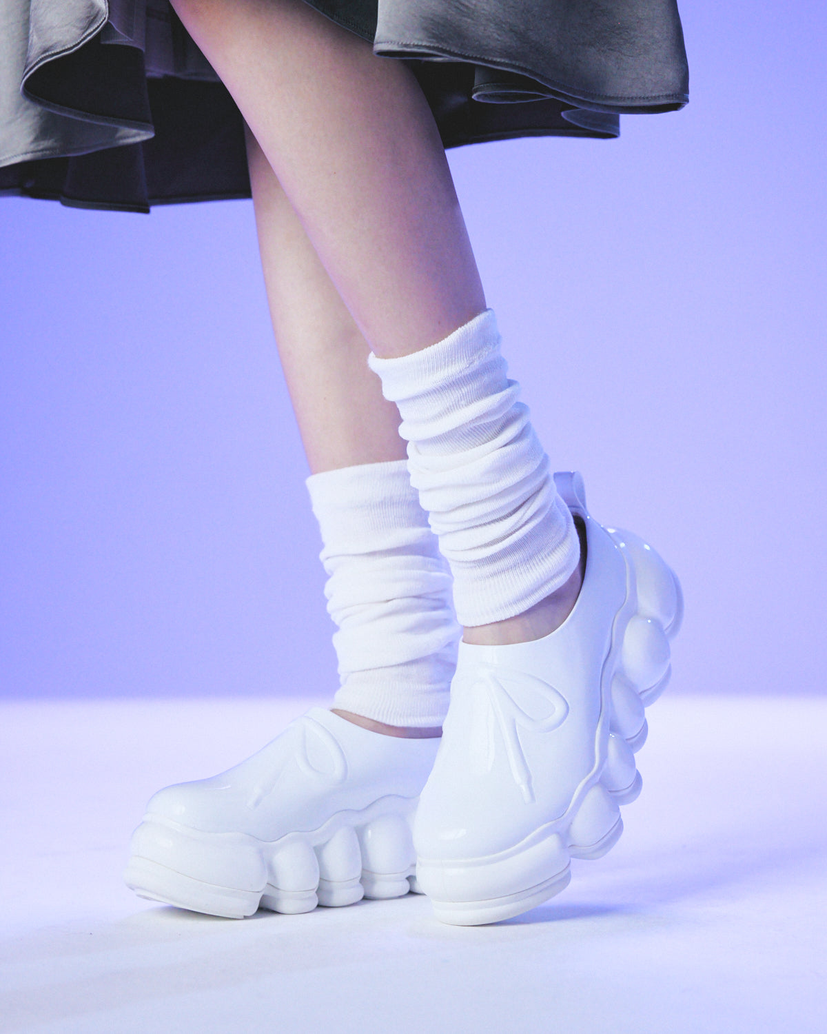 New "Jewelry" Emboss Sabo / White