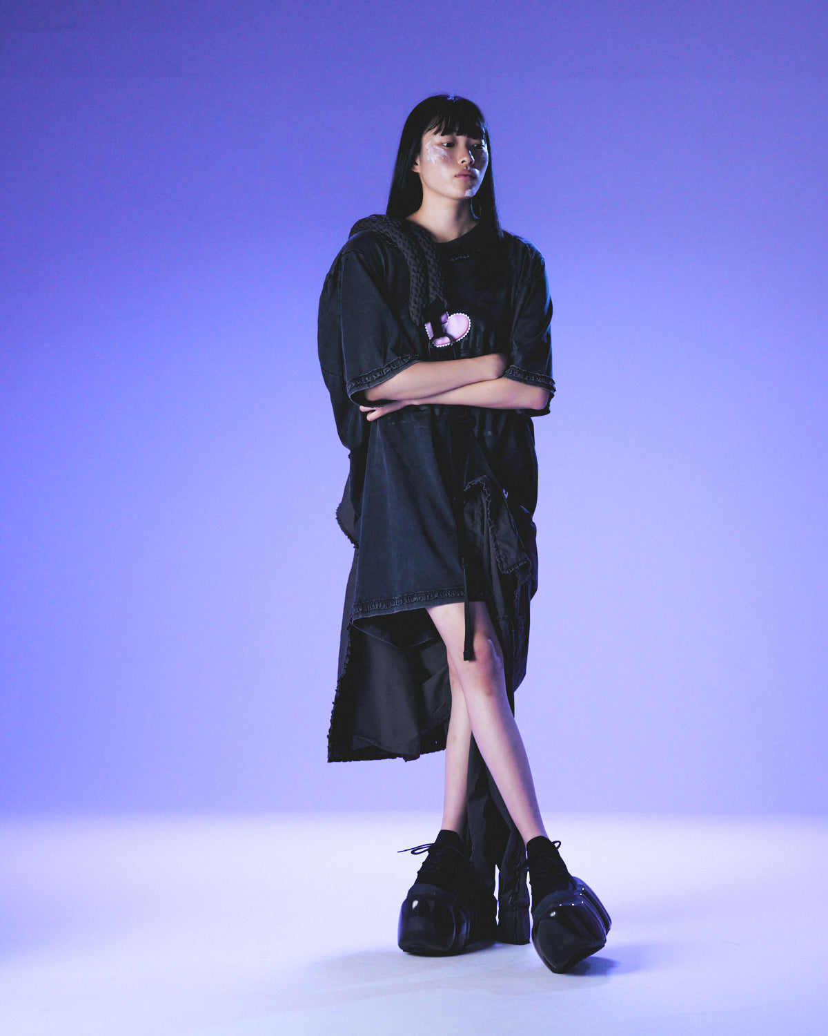 High Bubble Shell / Black