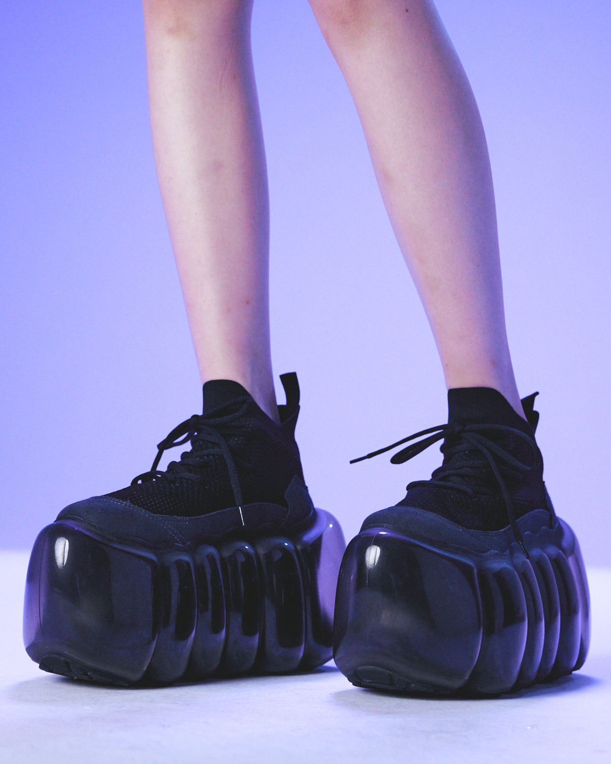 High Bubble Shell / Black