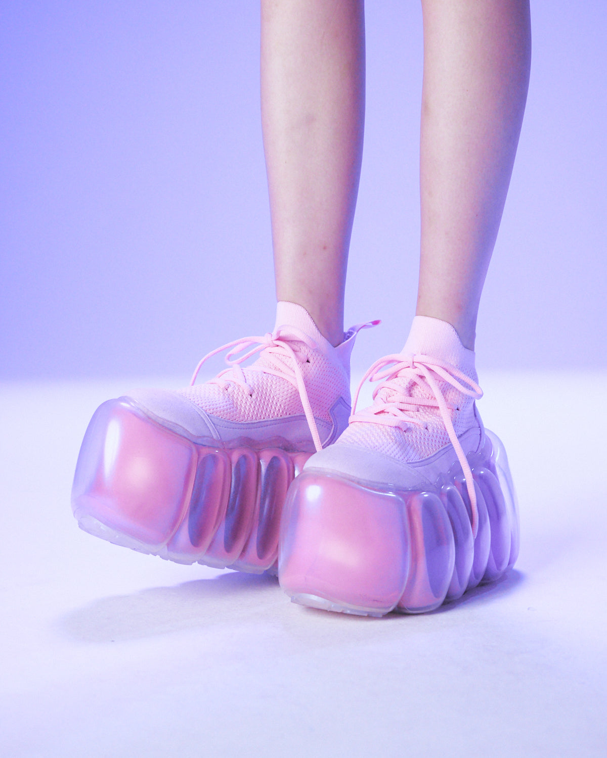 High Bubble Shell / Pink