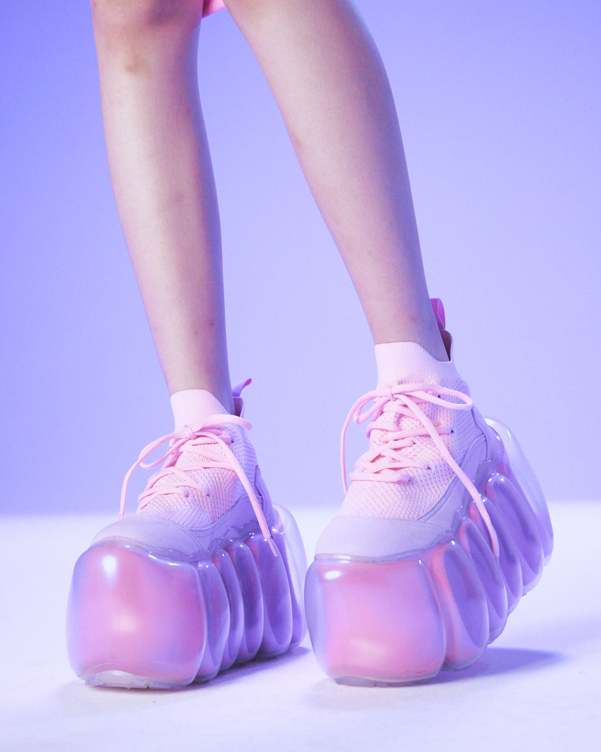 High Bubble Shell / Pink