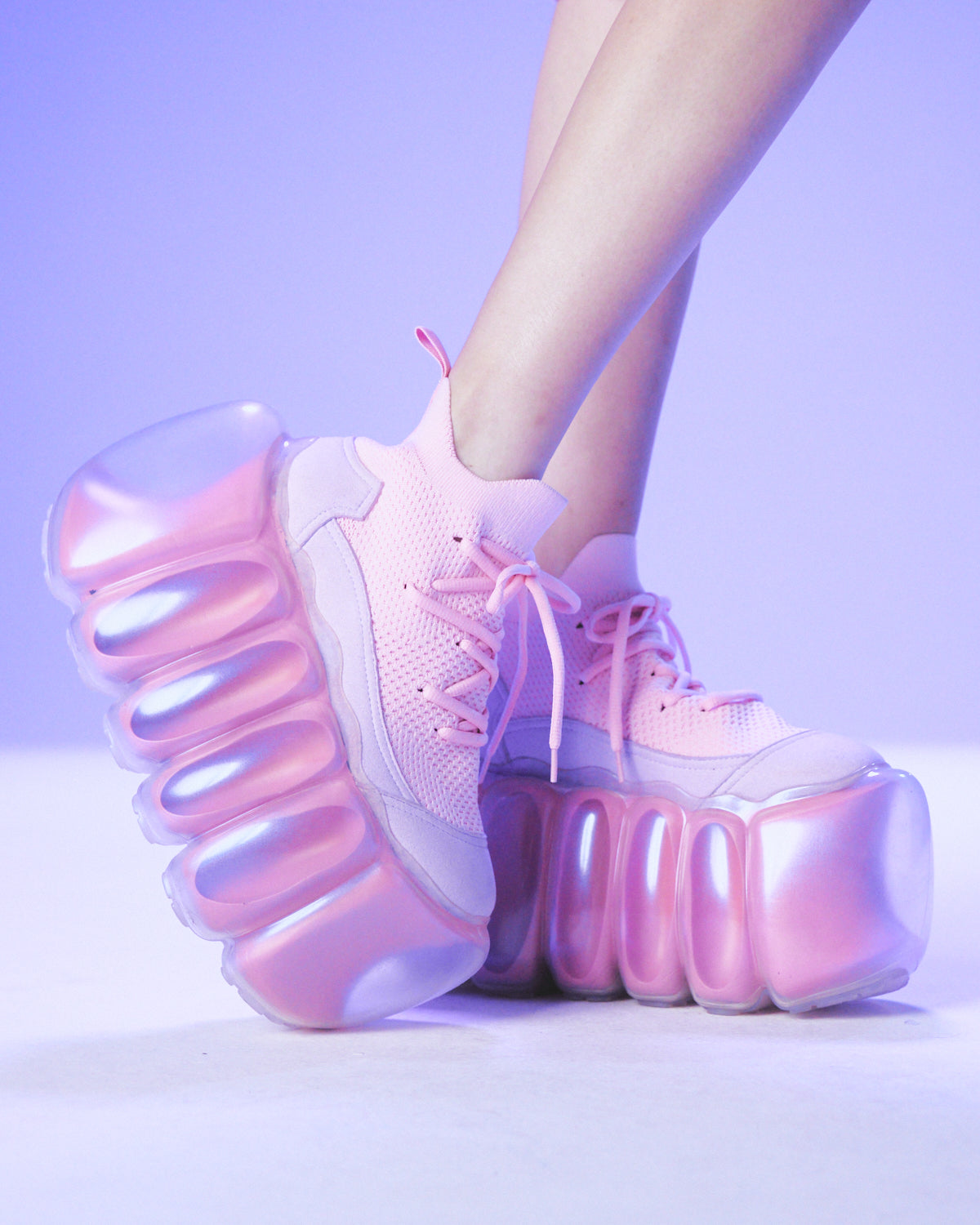 High Bubble Shell / Pink