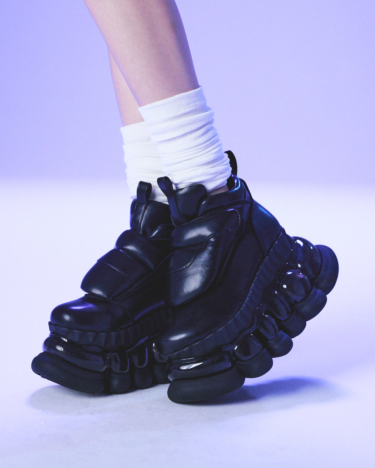 "Jewelry" Ark Puff High / Black