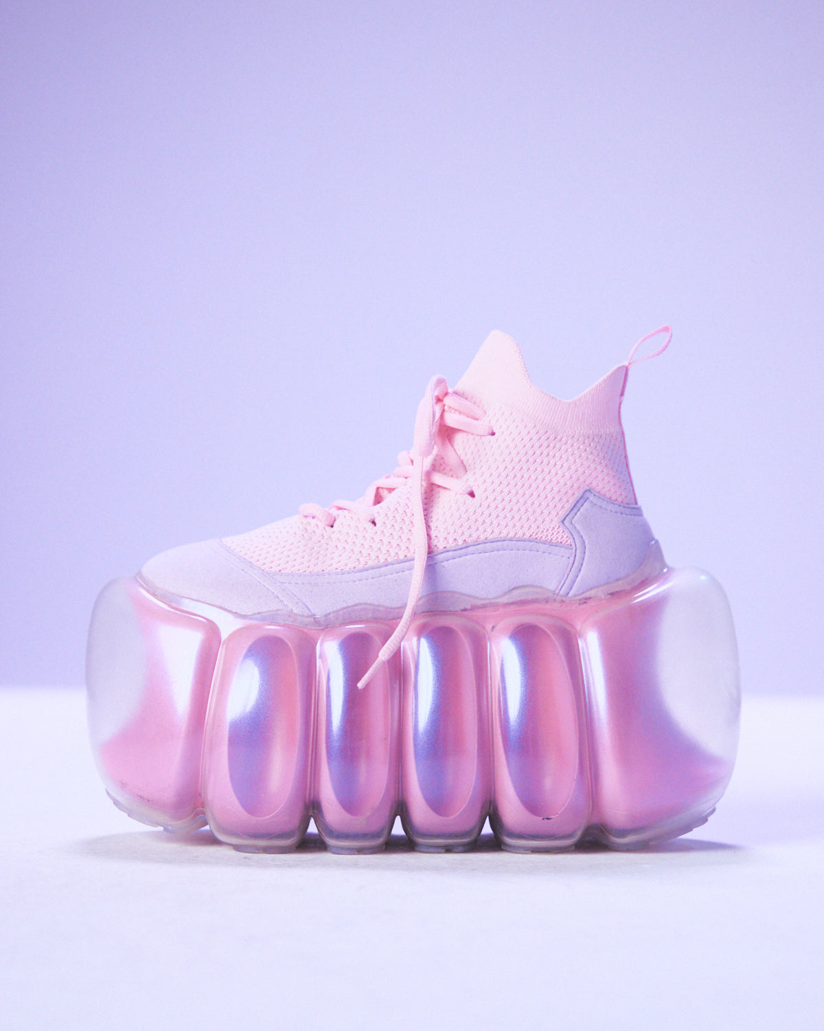 High Bubble Shell / Pink