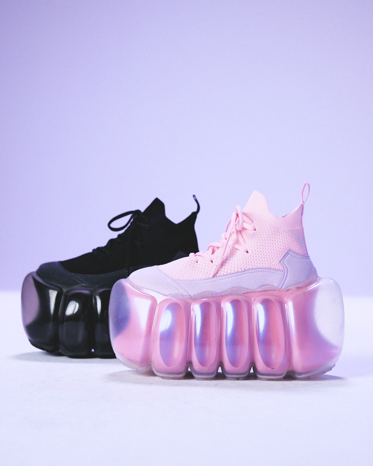 High Bubble Shell / Black