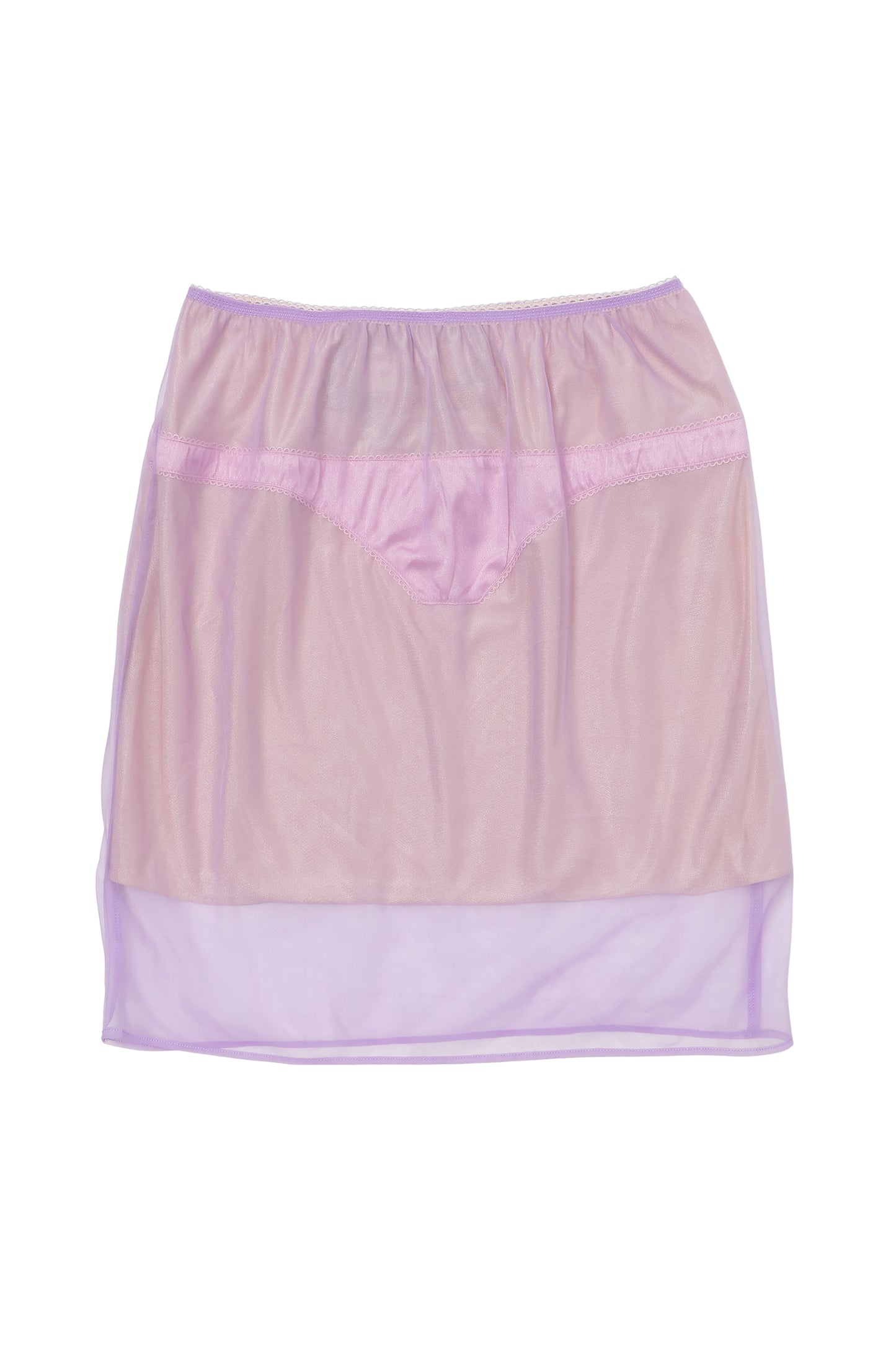 【SS26受注】See Through Skirt / Lilac / JFSS26S011