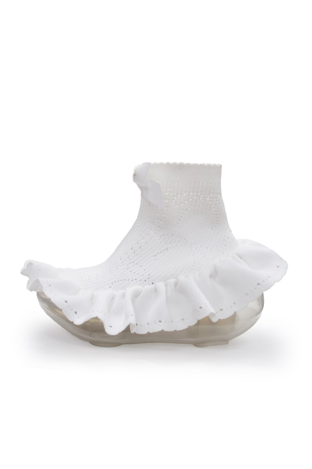 Ruffle Moon / White