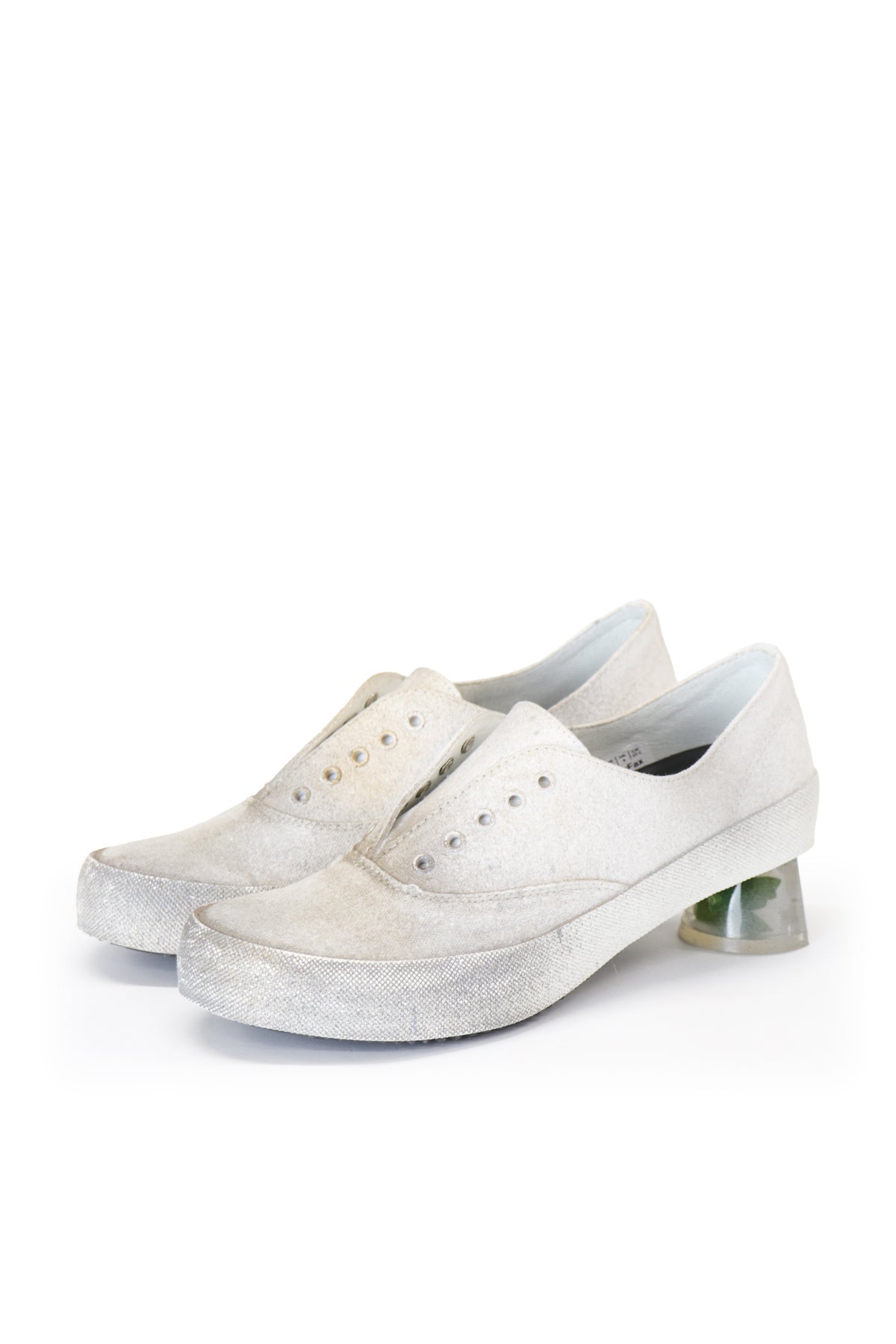 Slip-On Heels / Dirty White