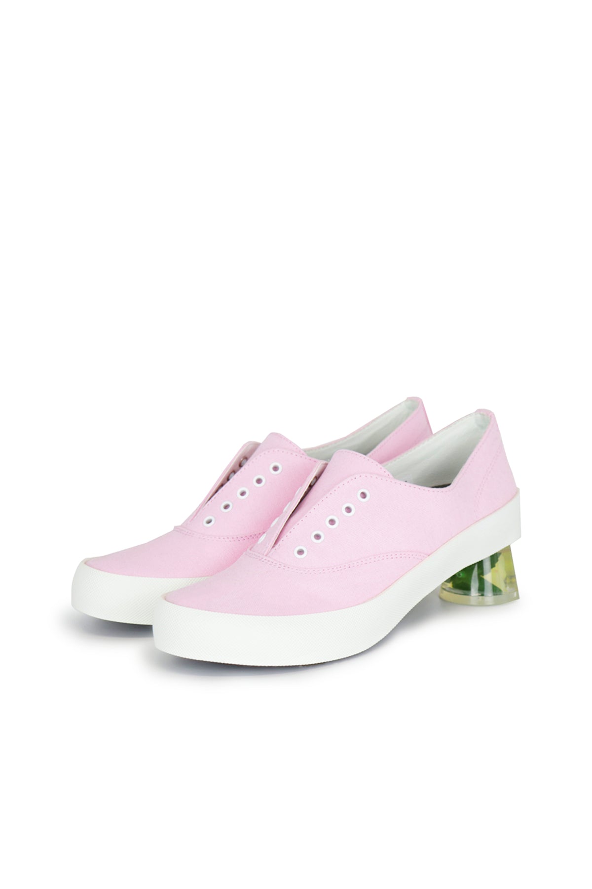 Slip On Heels / Pink