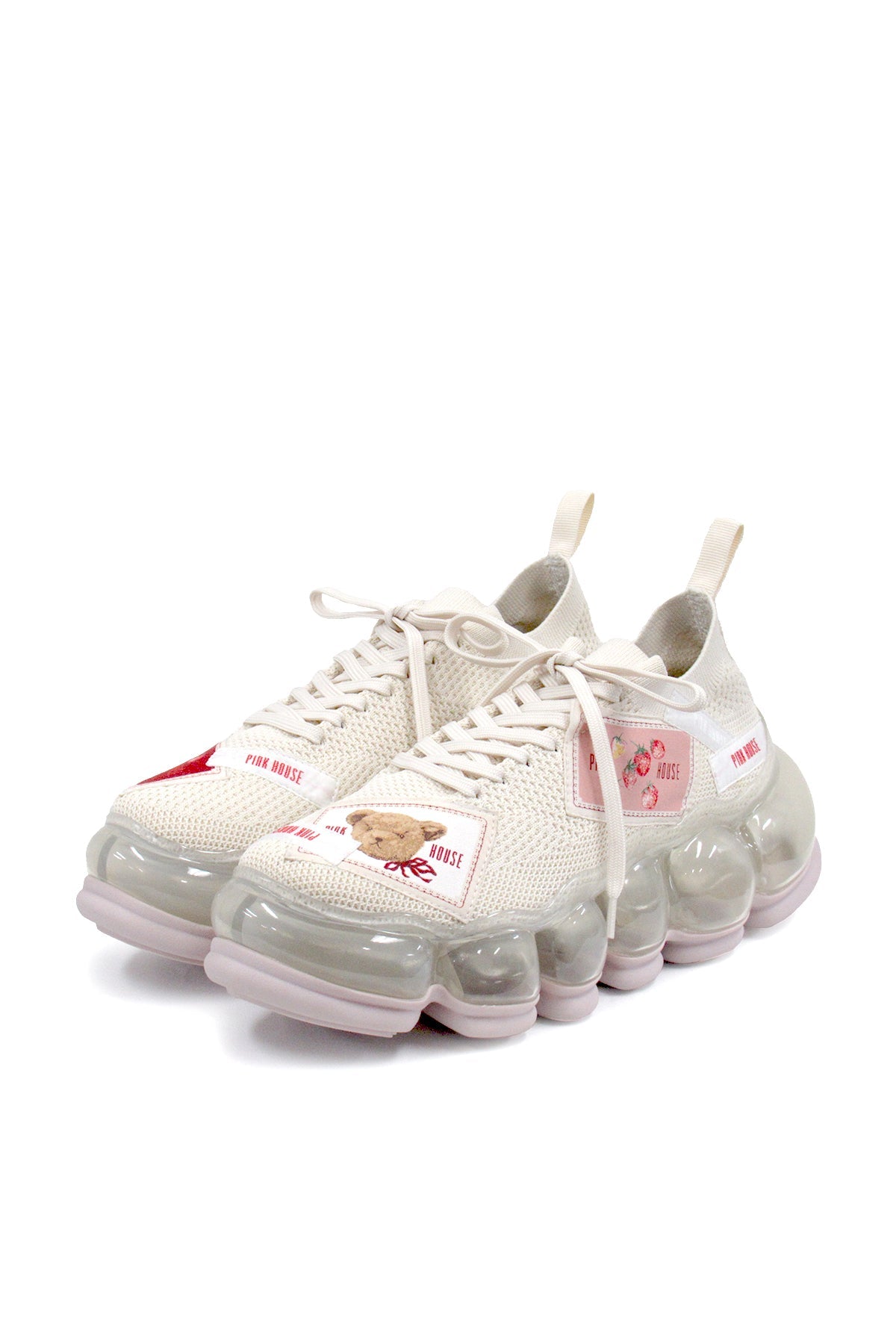 New "Jewelry" Shoes / Beige / PINK HOUSE × MIKIOSAKABE