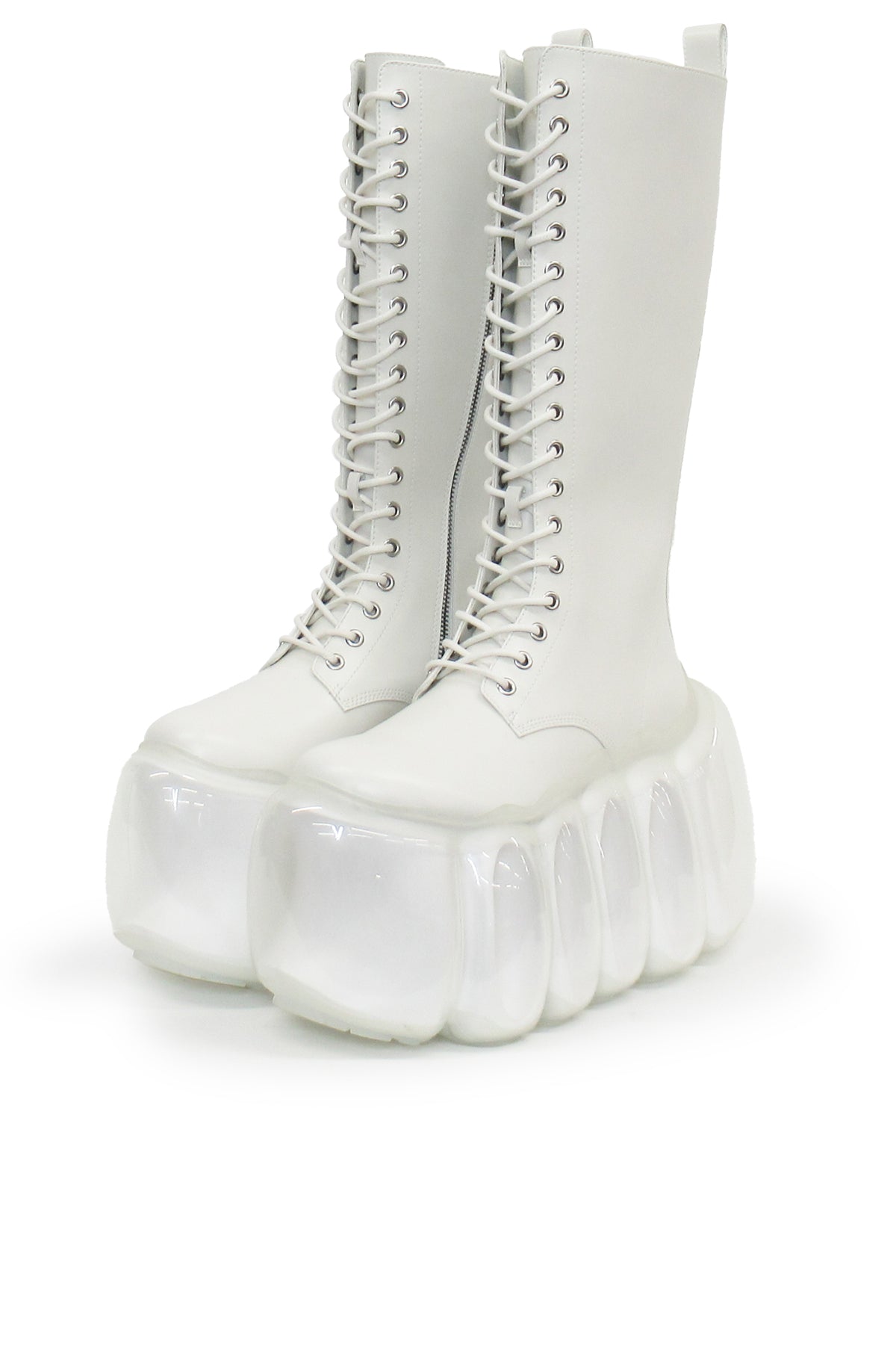 High Bubble 18Hole Boots / White