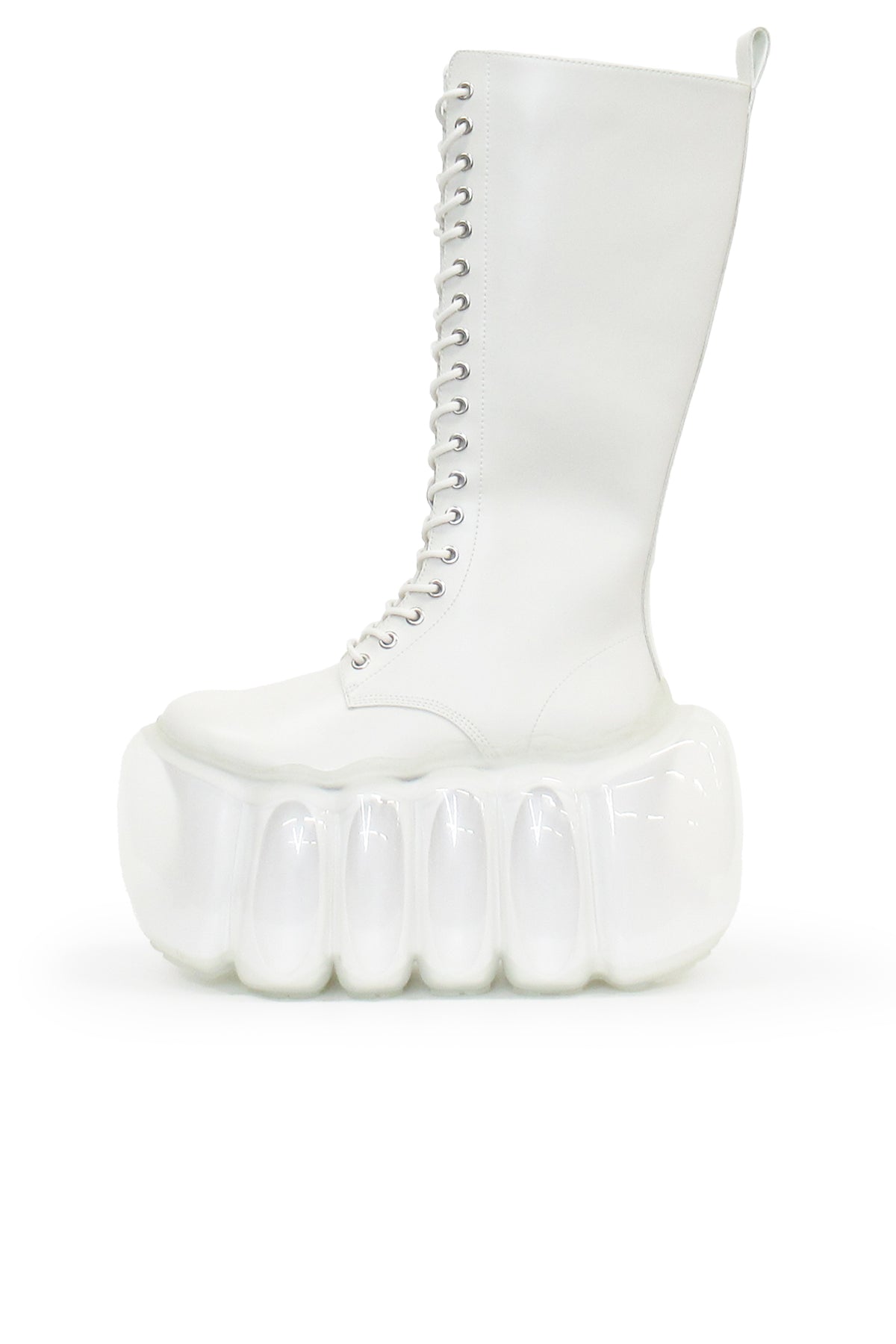 High Bubble 18Hole Boots / White