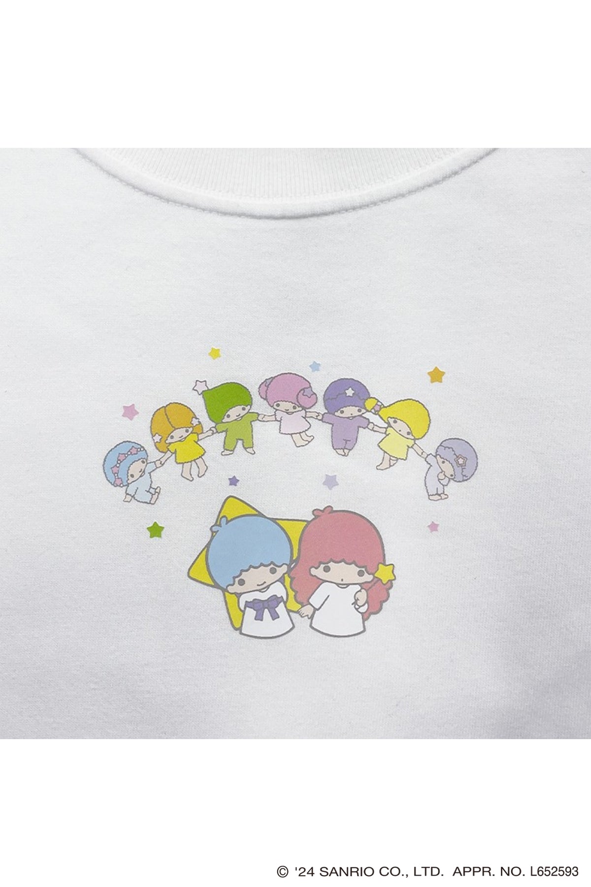 4XL Long T / White / Little Twin Stars x MIKIOSAKABE / MSLTT02