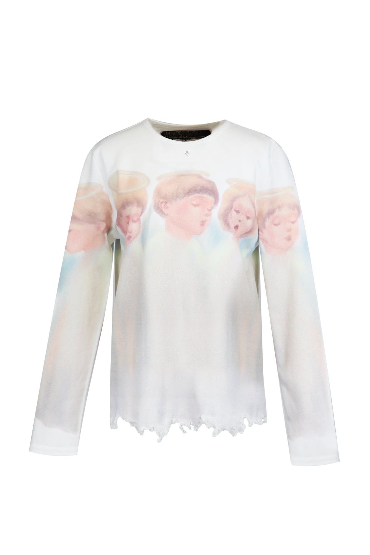 Angel Damaged T-Shirt / White