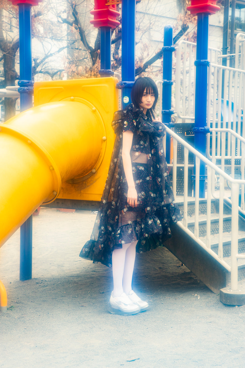 小鹿斑比月亮/白色