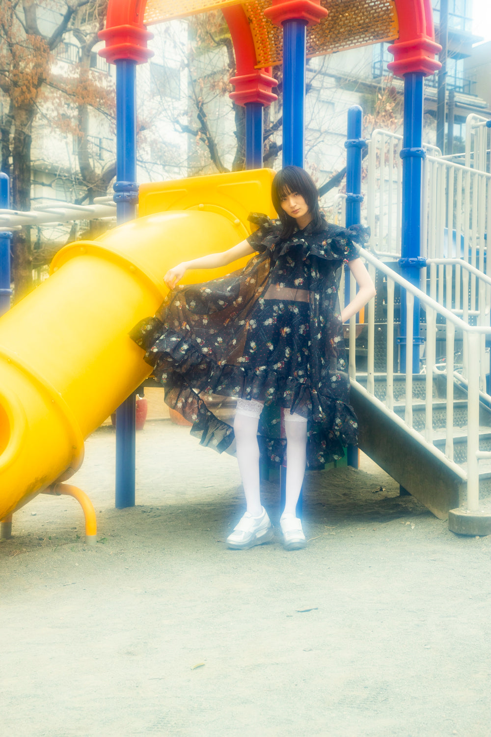 小鹿斑比月亮/白色