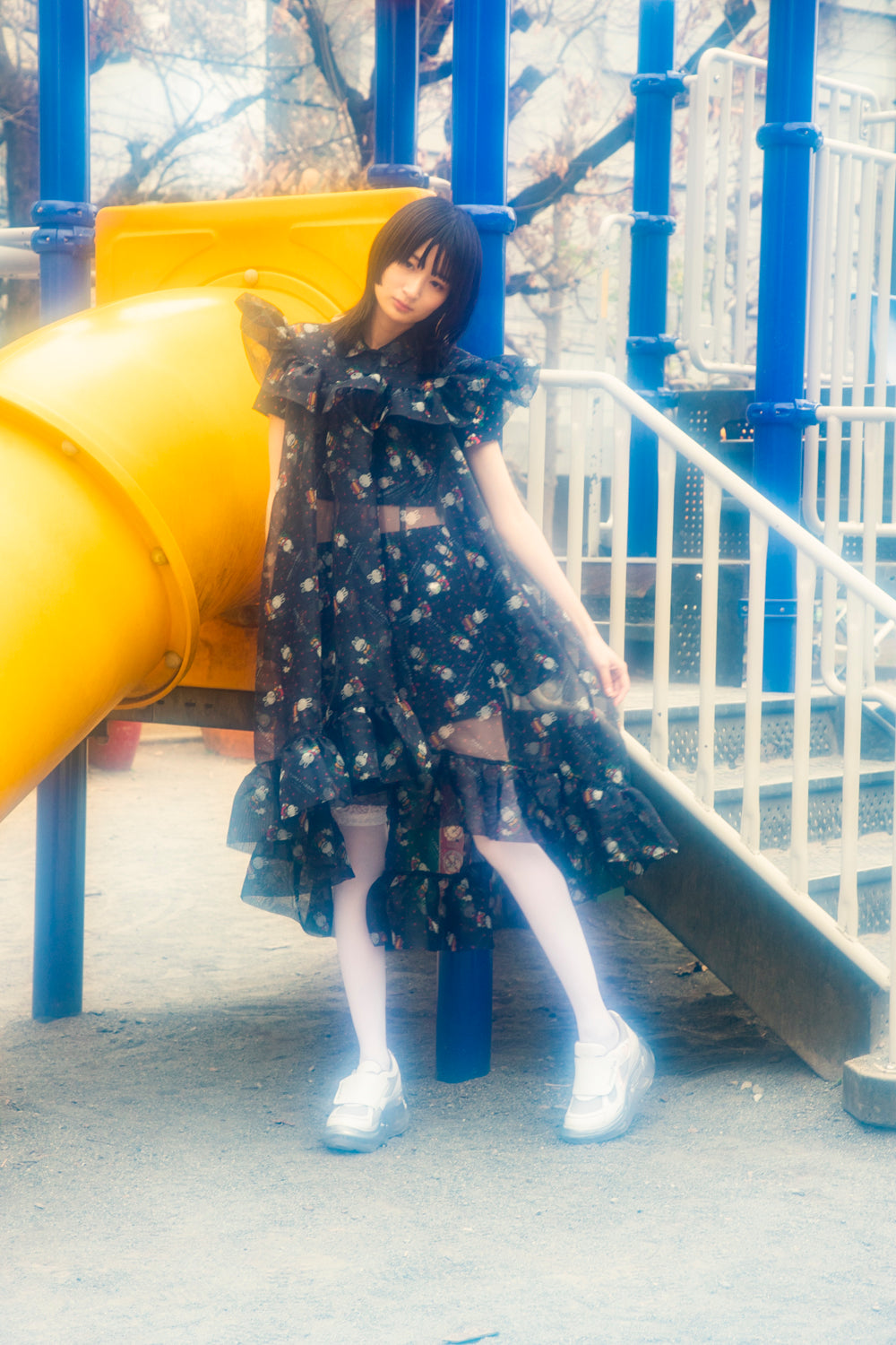 小鹿斑比月亮/白色