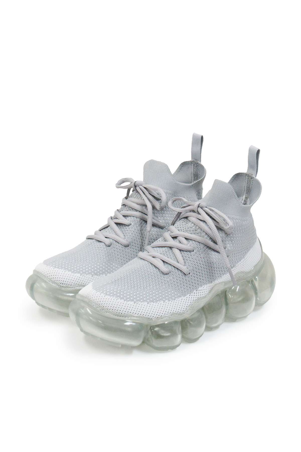 "Jewelry" Basic Shoes / Ice gray