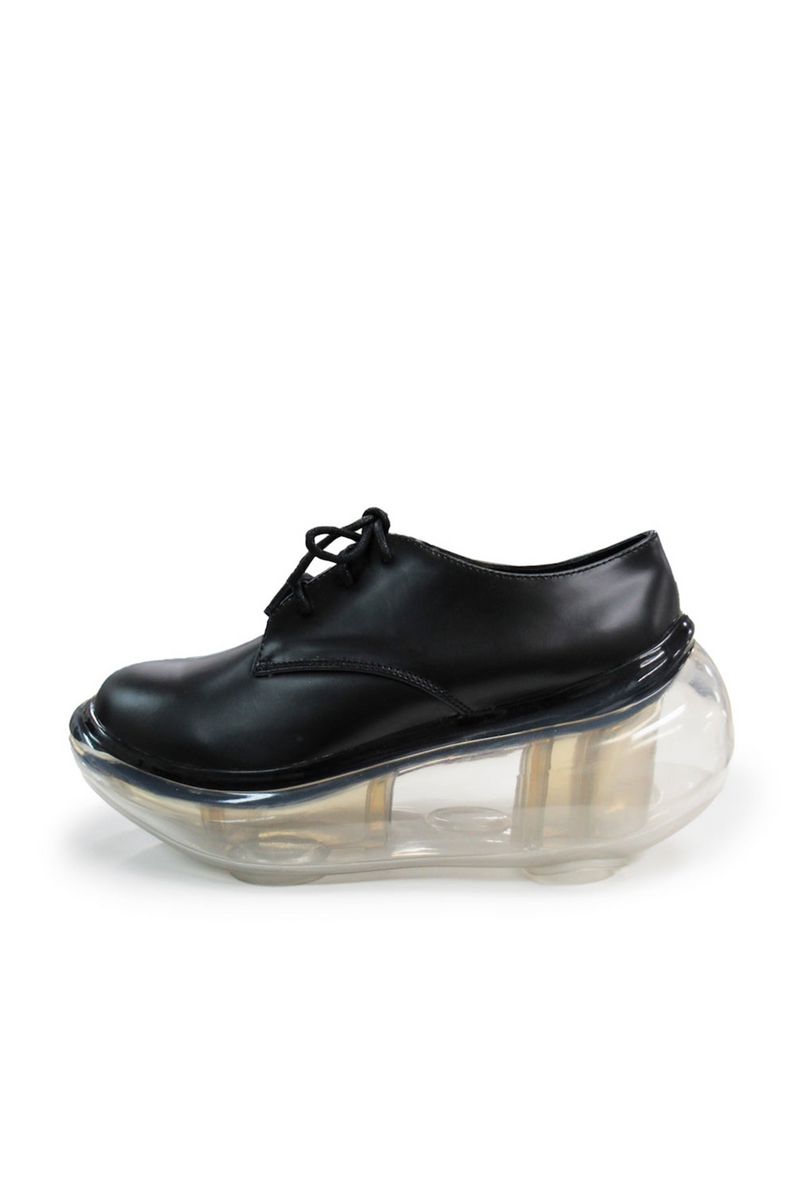 Clear hot sale platform shoes