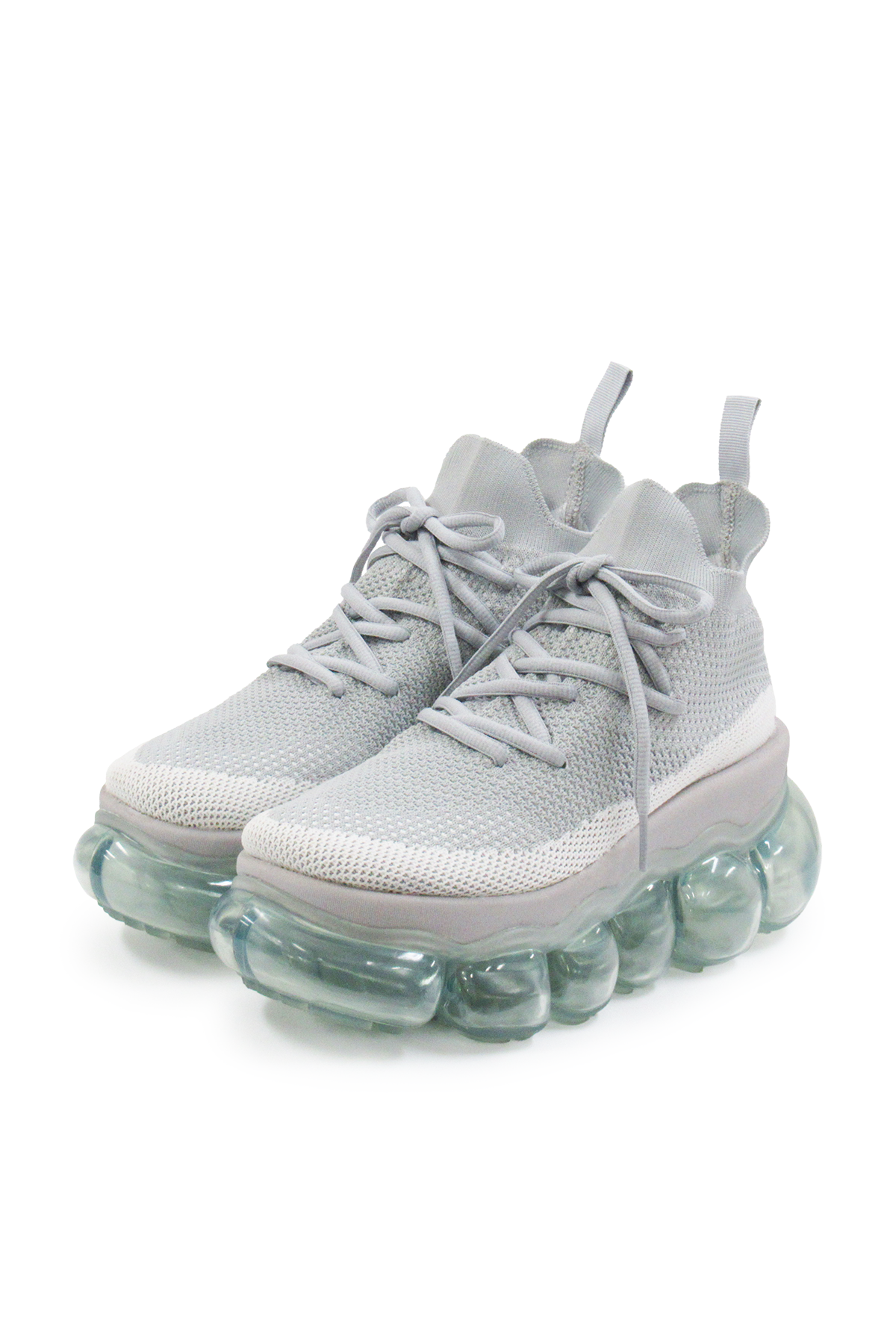 ミキオサカベ ミントアイスグレーのブーツ 本革 ミキオサカベ ミキオサカベ ミントアイスグレーのブーツ 本革 ミキオサカベ