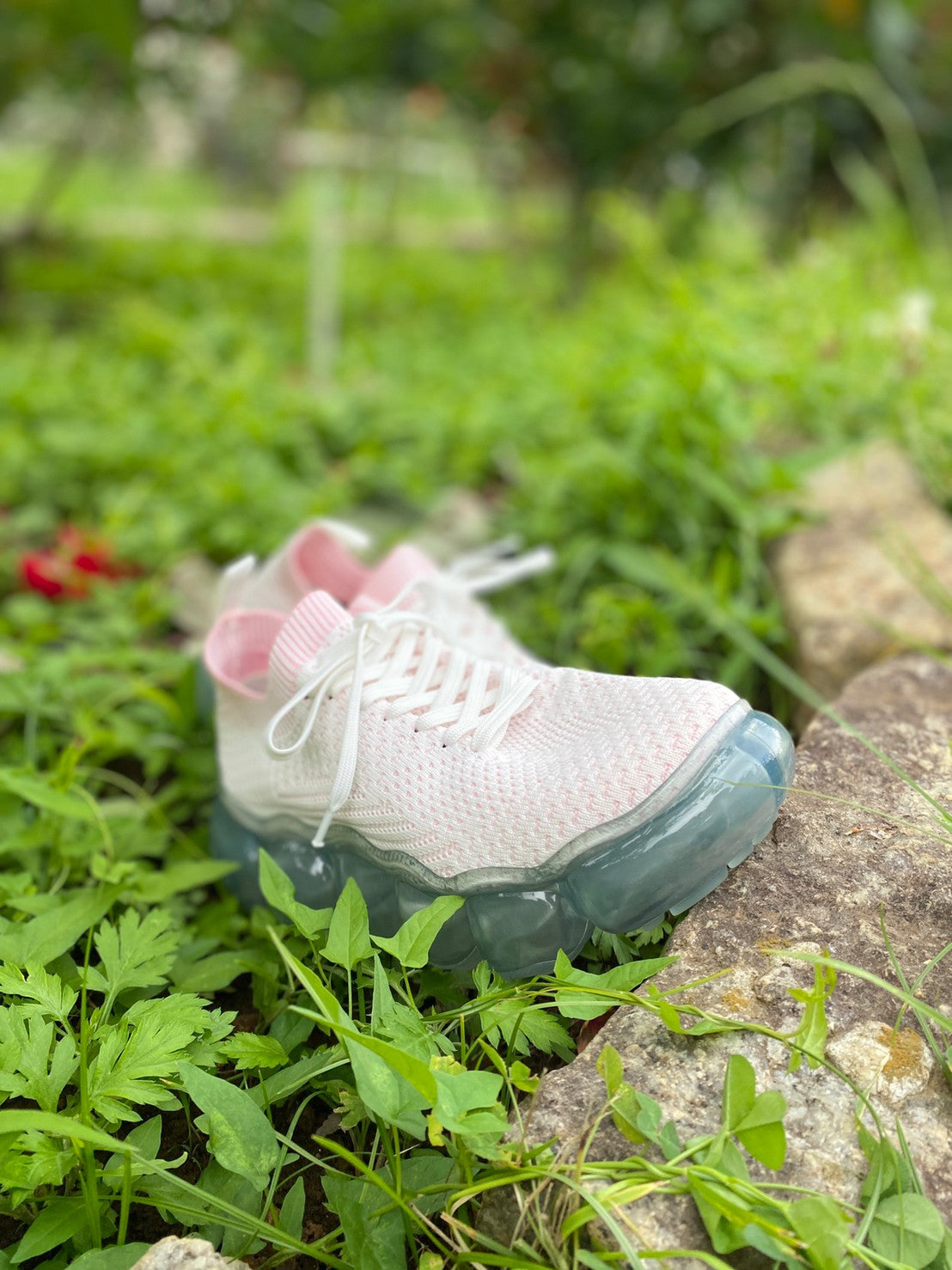 「珠宝」基础款鞋/冰灰粉色