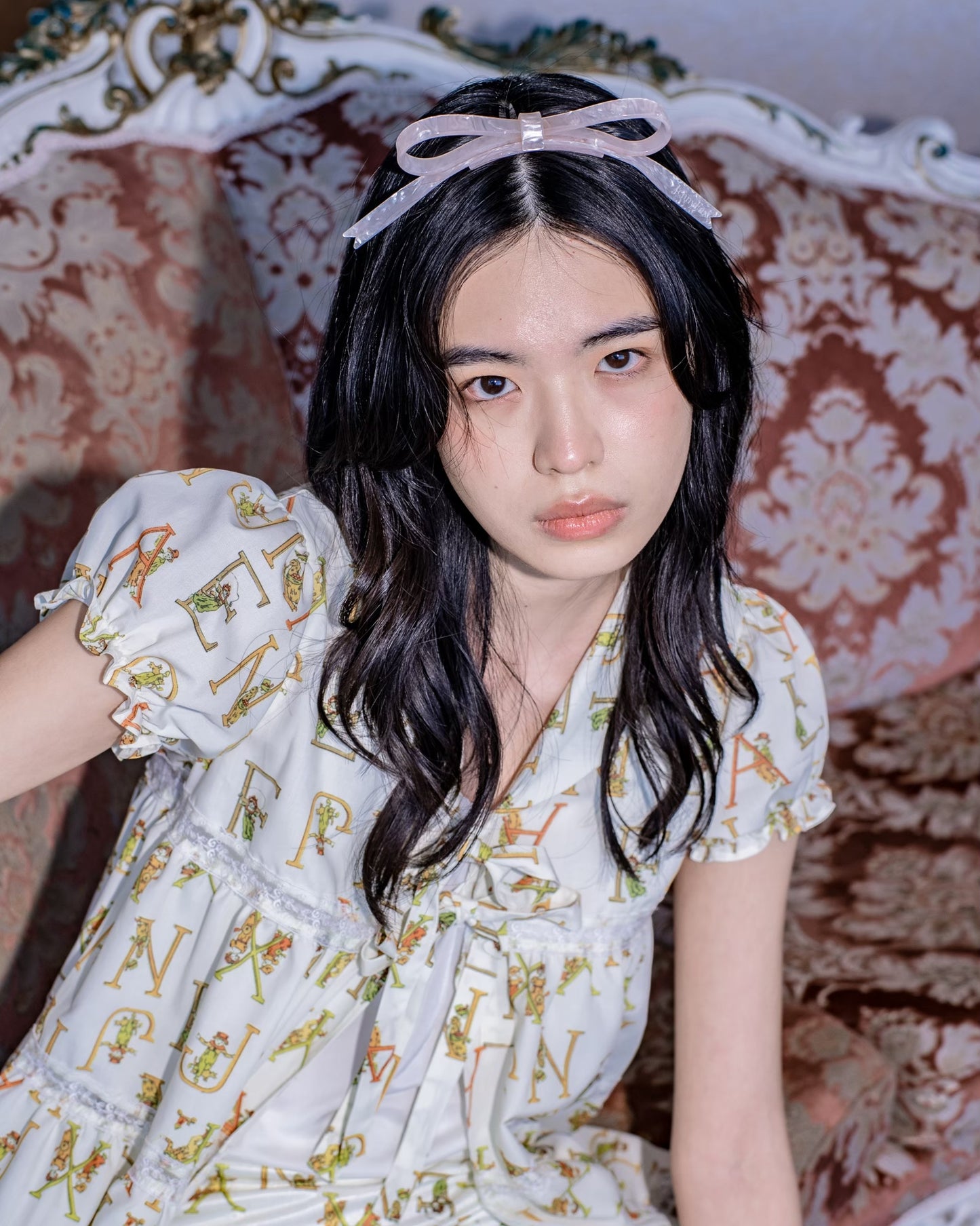 Ribbon hair comb JennyFax × the skips