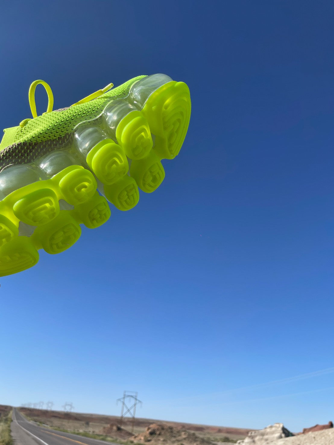 新款“珠宝”鞋/霓虹黄