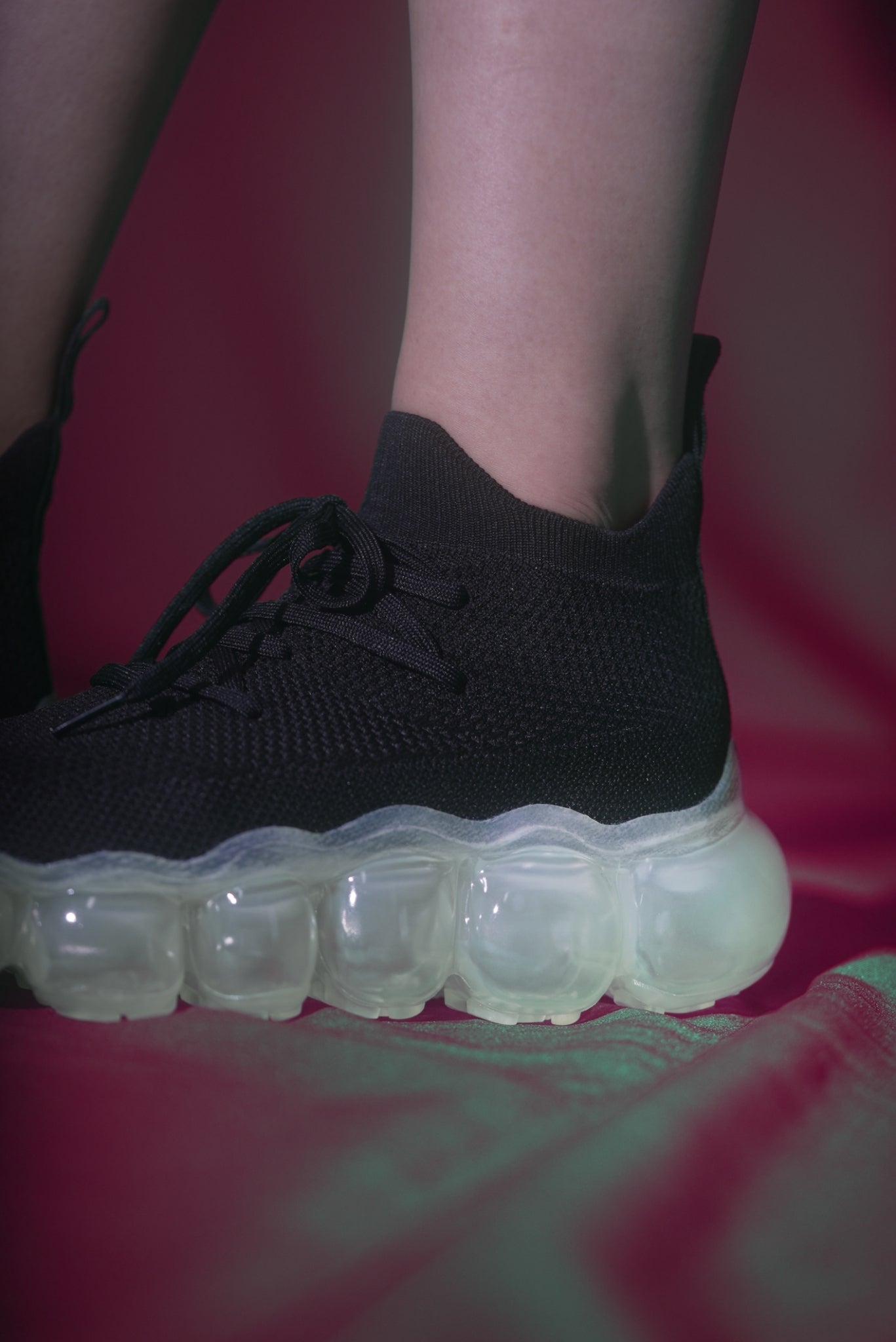 "Jewelry" Basic Shoes / Yellow Black