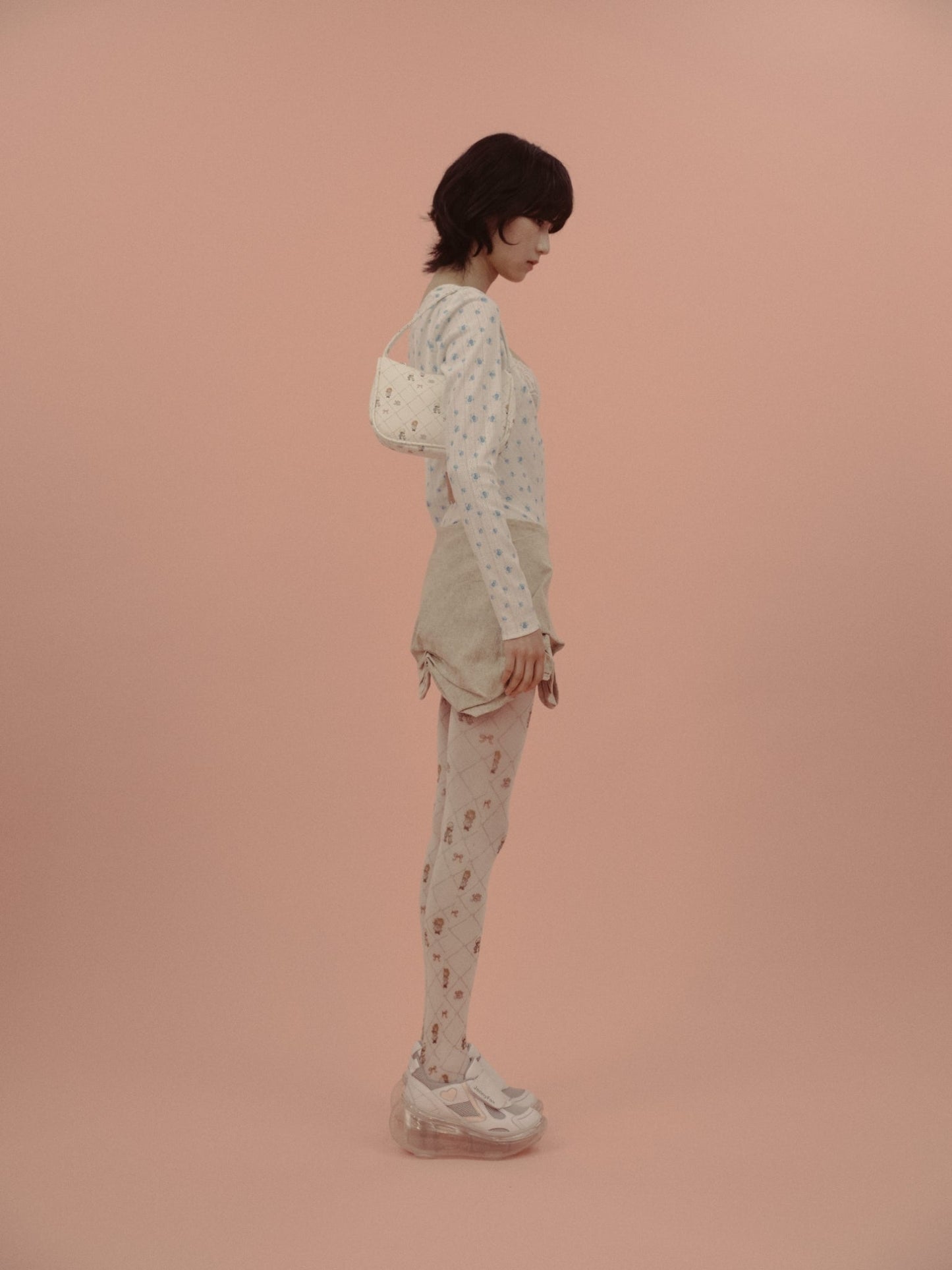 小鹿斑比月亮/白色