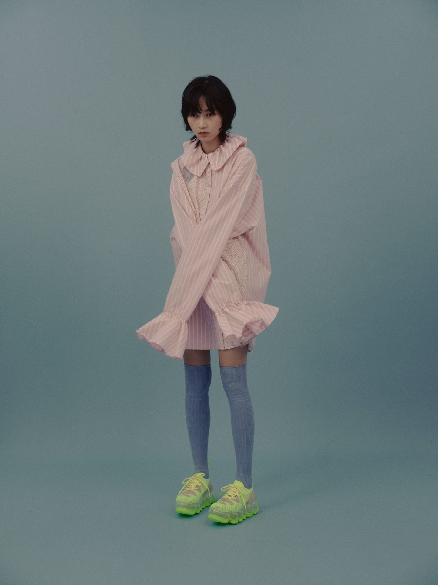 新款“珠宝”鞋/霓虹黄