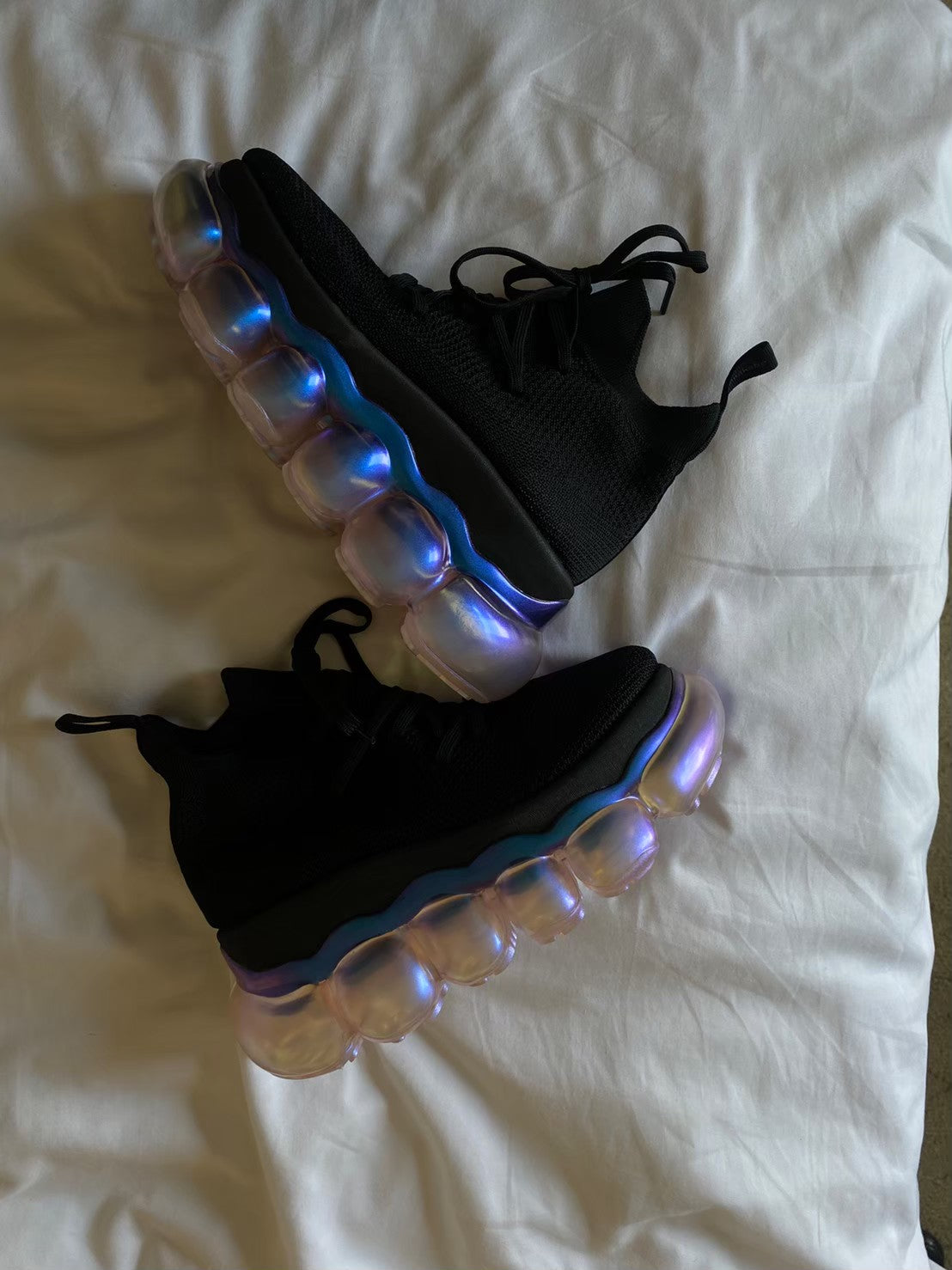 「珠宝」高跟鞋 / AuroraPink 黑色